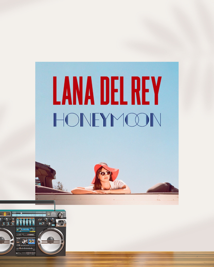 Lana Del Rey | Honeymoon Music Cover Poster | Square Poster