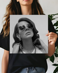 Lana Del Rey Poster | Square Poster