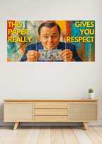 Leonardo DiCaprio | This Paper Gives You Respect | Split Design Posters