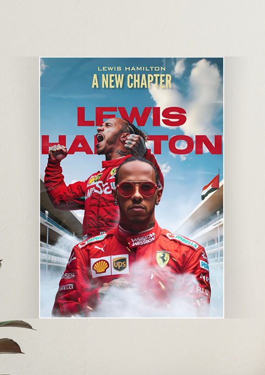 Lewis Hamilton Poster
