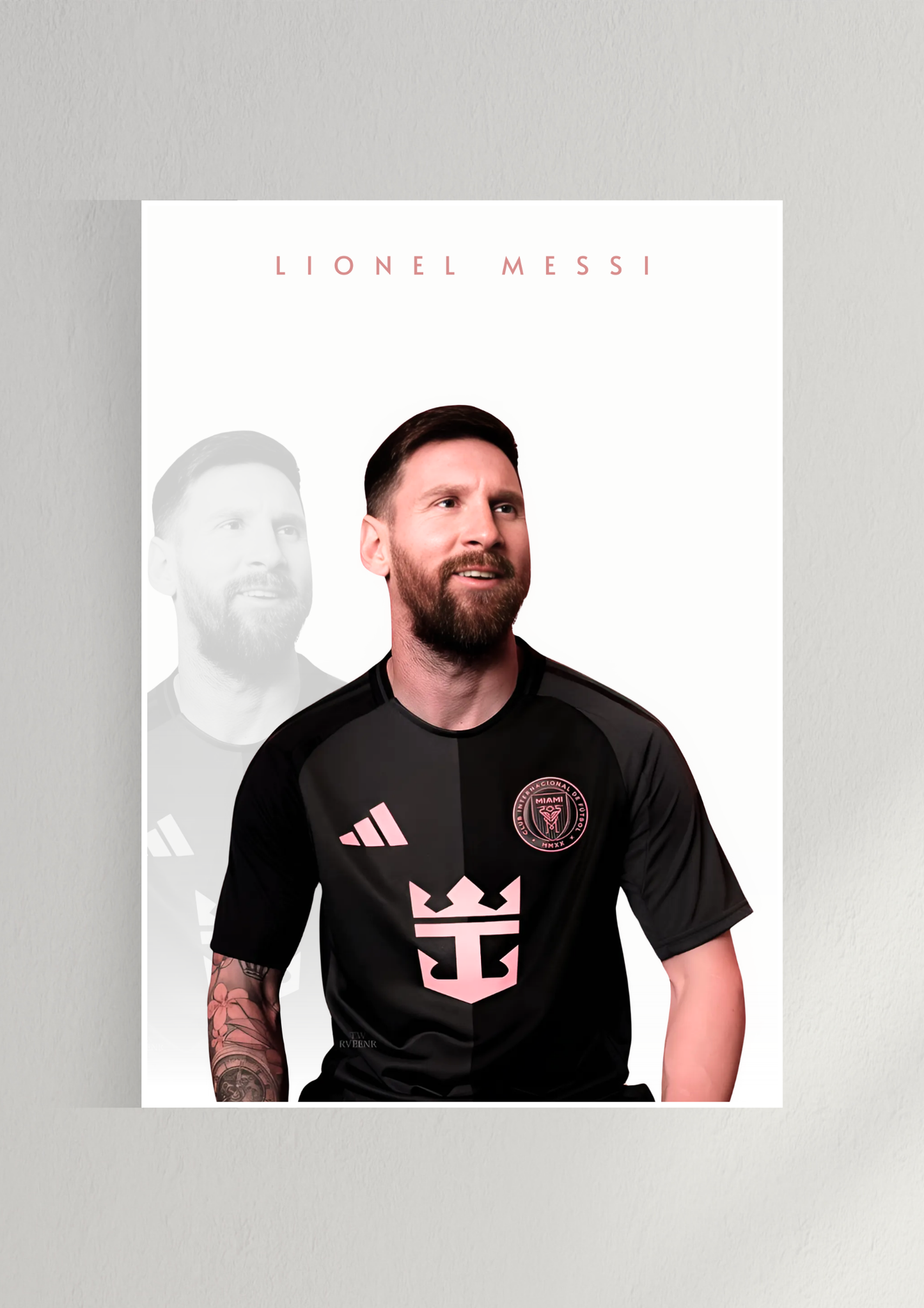 Lionel Messi #2 Art Poster | Football Poster