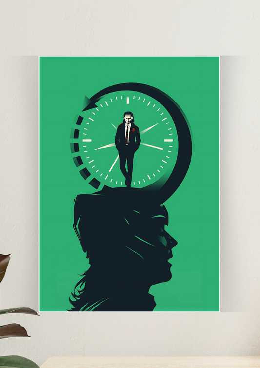 Loki God Of Mischief Art Poster | Marvel Posters