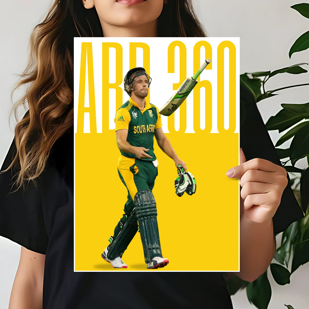 MR. 360 Poster | Cricket Wall Poster 