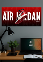 Make Your Wish Winner | AIR JORDAN SHOES | Set of 3 Split Design Poster