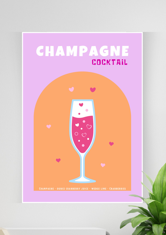 Minimalist Kitchen Wall Art Poster | Art #107 | Kitchen Posters 