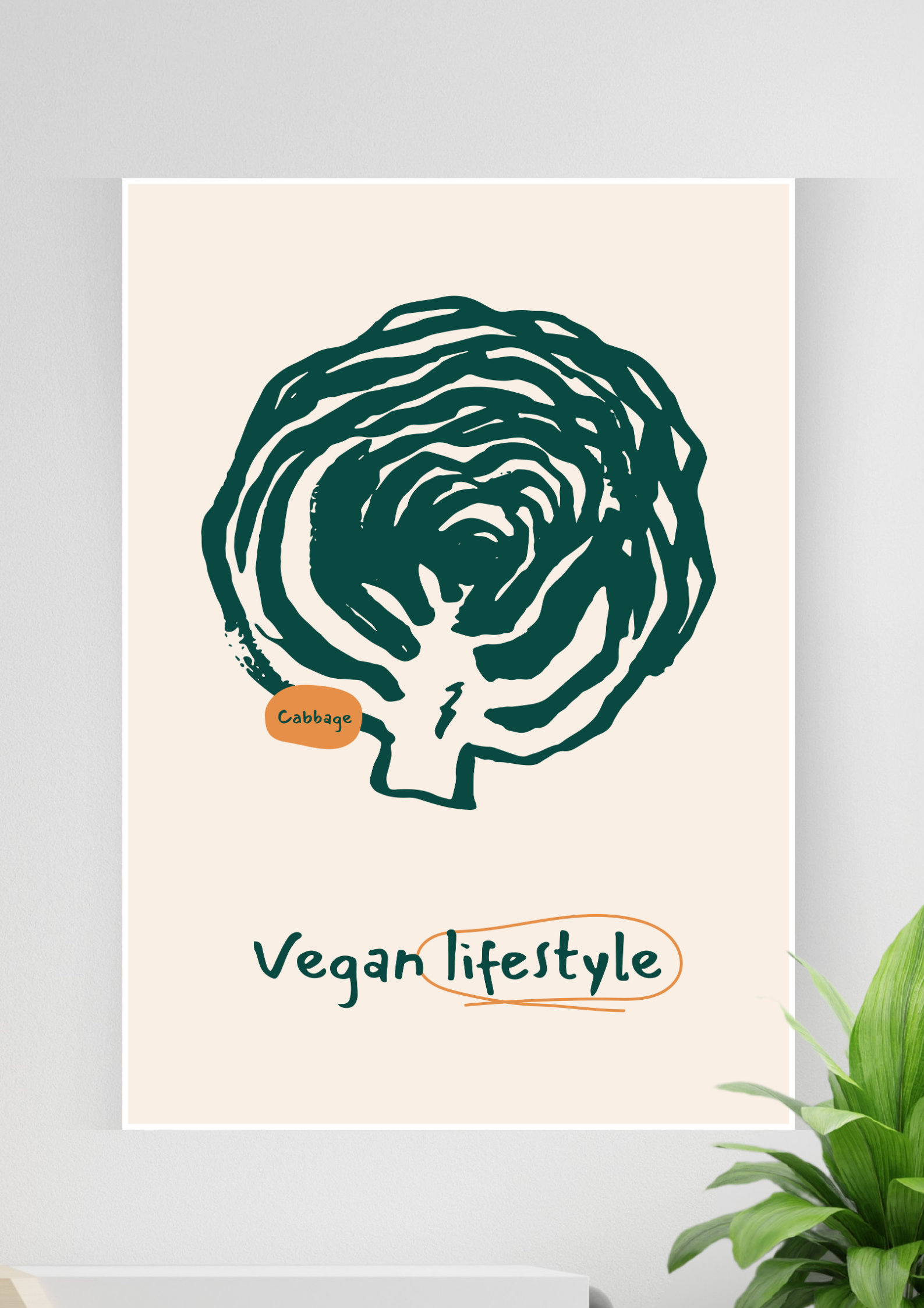Minimalist Kitchen Wall Art Poster | Art #81 | Kitchen Posters 