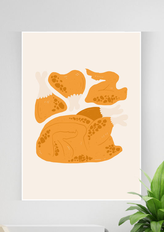 Minimalist Kitchen Wall Art Poster | Art #99 | Kitchen Posters 