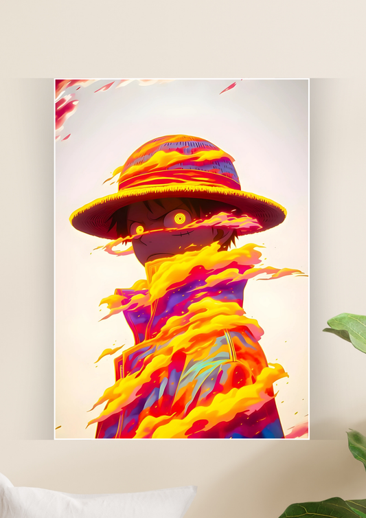 Monkey D. Luffy Artwork Poster | Anime Poster