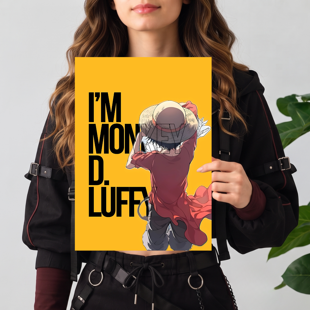 Monkey D. Luffy Poster | Anime Poster #004