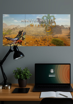 Monster Hunter Wilds | Gaming Set | Split Design Poster