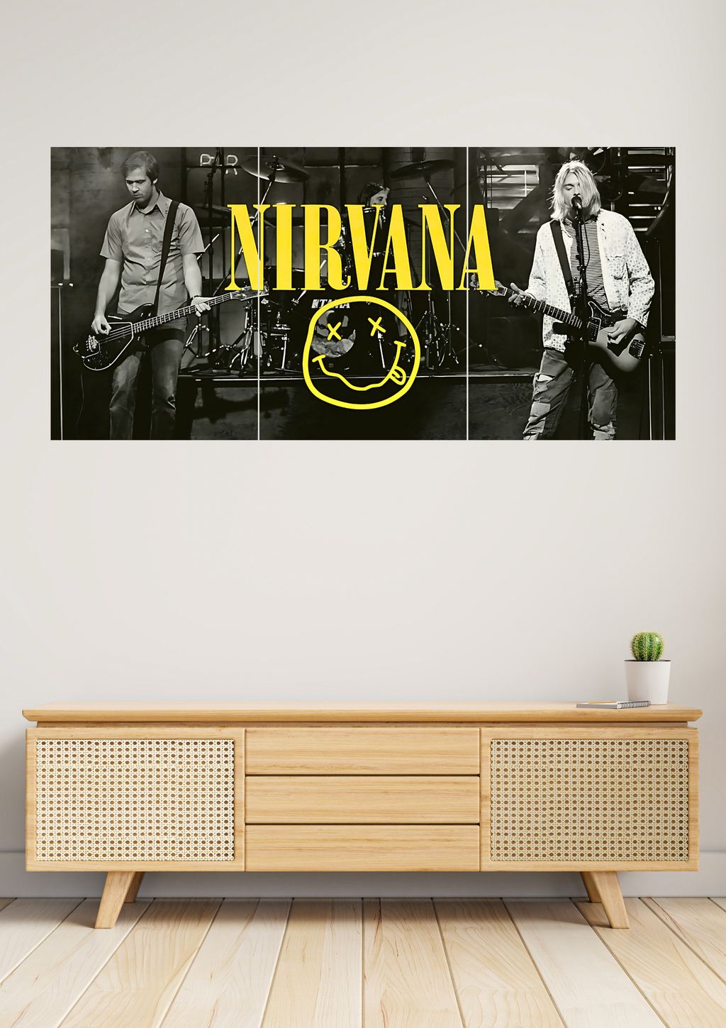 Nirvana | Music SET | Set of 3 Split Design Poster