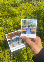 Custom Photo Polaroids With Cute Text | Large Size