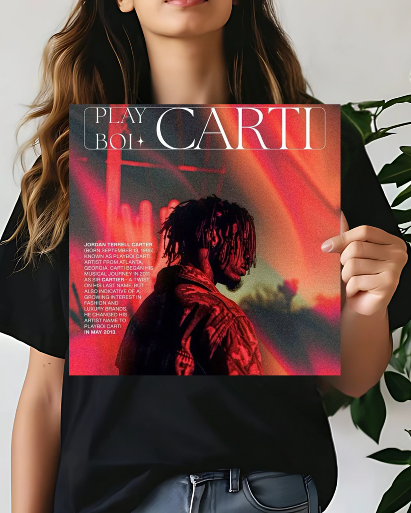 Playboi Carti Music Album Cover Poster Square Poster GenZCustom playboi-carti-music-album-cover-poster-square-poster-genzcustom