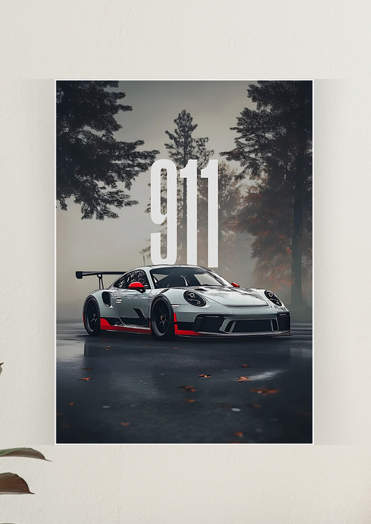 Lamborghini Miura #2 Split Poster | Split Design Poster | Pack Of 3 GenZCustom