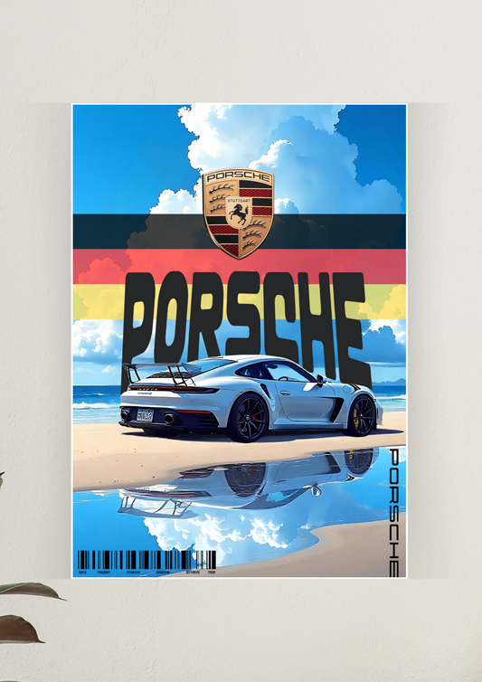 Porsche x Artwork Poster | Car Posters