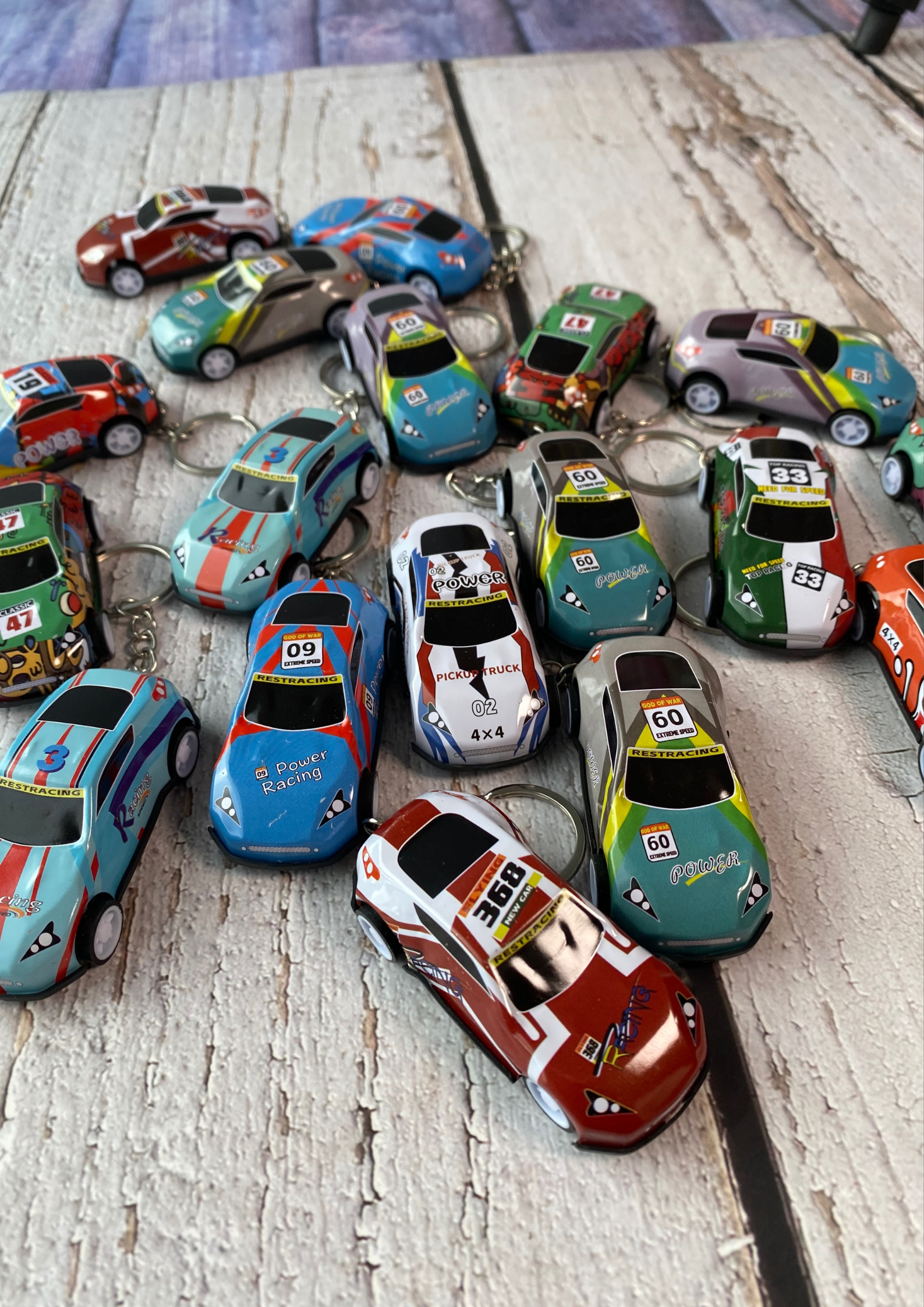Pullback Car Keychain | Mini Car Keychain