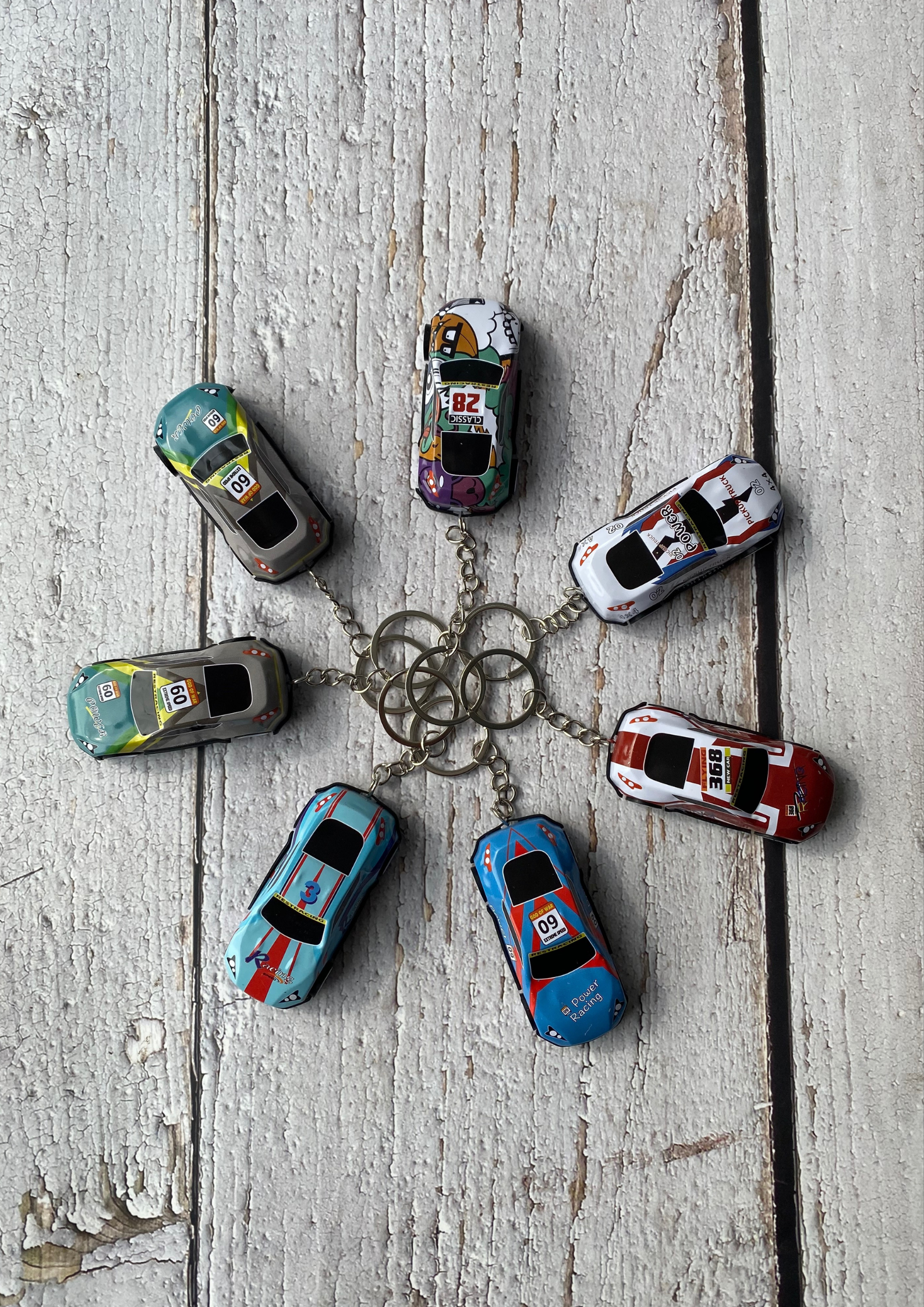 Pullback Car Keychain | Mini Car Keychain