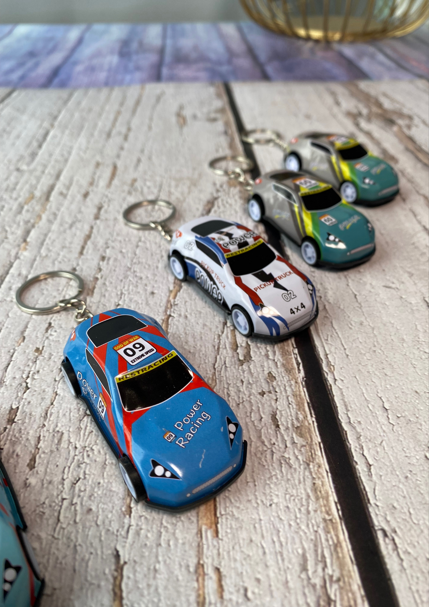 Pullback Car Keychain | Mini Car Keychain