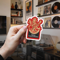 RCB Logo Sticker | Premium GenZCustom Sticker
