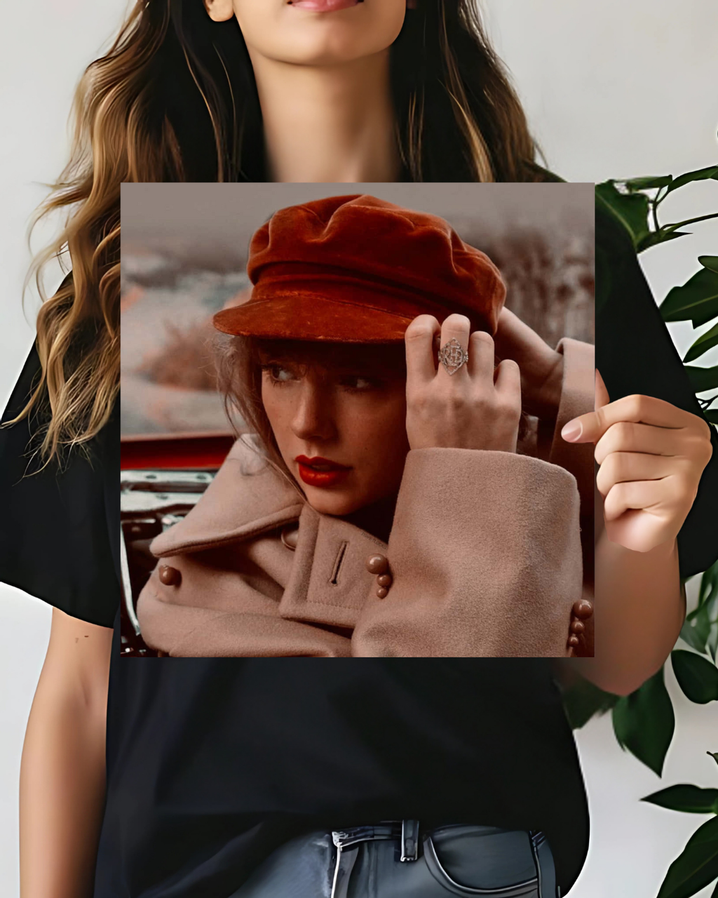 Red (Taylor's Version) Music Cover Poster | Square Poster 