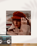Red (Taylor's Version) Music Cover Poster | Square Poster 
