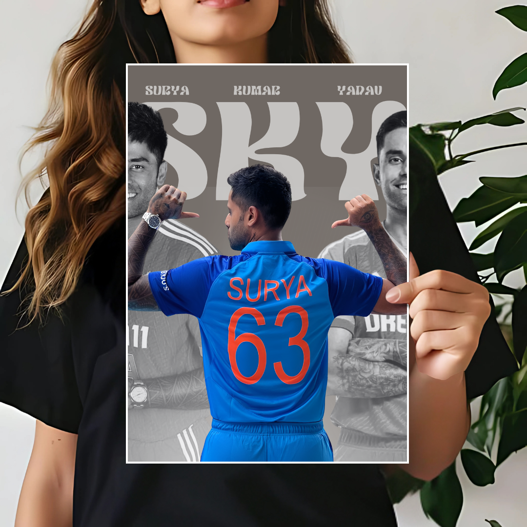SKY | Surya Kumar Yadav Poster | Cricket Wall Poster