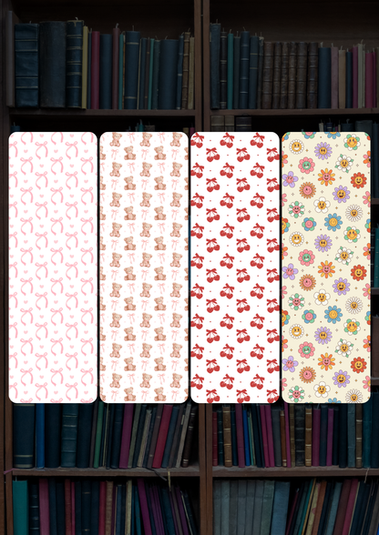 Set Of 4 Aesthetic Bookmark Combo 