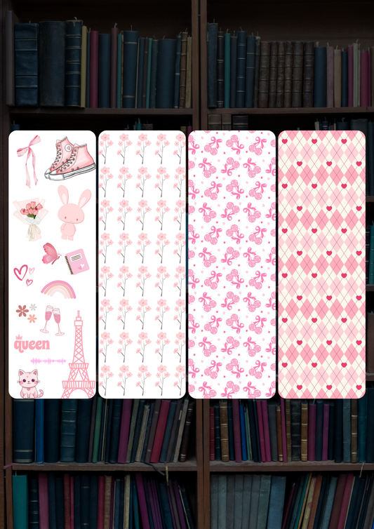 Set Of 4 Aesthetic Bookmark Combo #4 | Bookmark