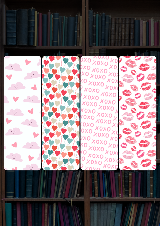 Set Of 4 Aesthetic Bookmark Combo #5 | Bookmark
