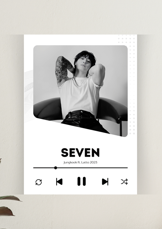 Seven x Jungkook Song Poster | Music Poster