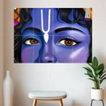 Shri Krishna Eyes Poster | Devotional Set | 8 Panel Split Design Poster