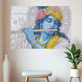 Shri Krishna Poster | Devotional Set | 8 Panel Split Design Poster