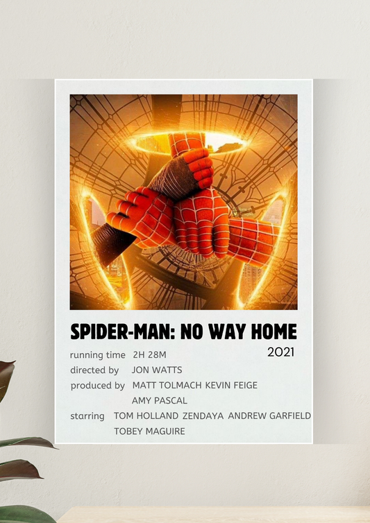 SpiderMan - No Way Home Poster | Marvel Posters 