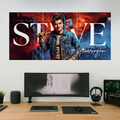 Steve Harrington | Stranger Things Web Series | Split Design Poster