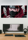 THE KAKASHI HATAKE | Anime Poster | Split Design Poster 