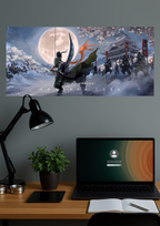 THE RORONOA ZORO #01 | Anime Poster | Split Design Poster