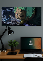 THE RORONOA ZORO #02 | Anime Poster | Split Design Poster