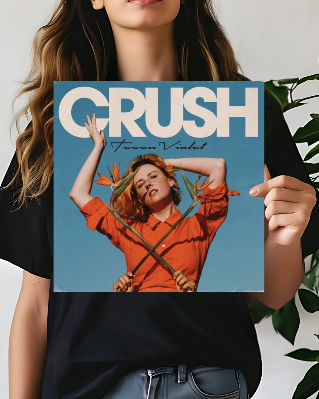 Tessa Violet | Crush Music Cover Poster | Square Poster