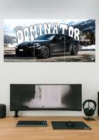The Dominator x BMW M4 Competition | Set of 3 Split Design Poster
