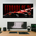 The Ferrari SF 24 | F1 | Set of 3 Split Design Poster
