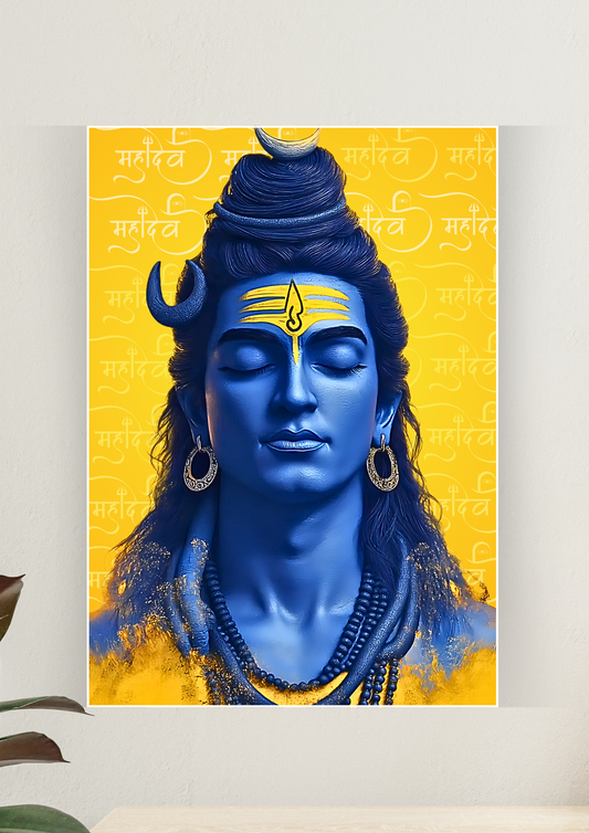 The Meditation | Mahadev #01 | Mythology Poster