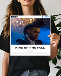 The Weeknd | King Of The Fall Music Cover Poster | Square Poster