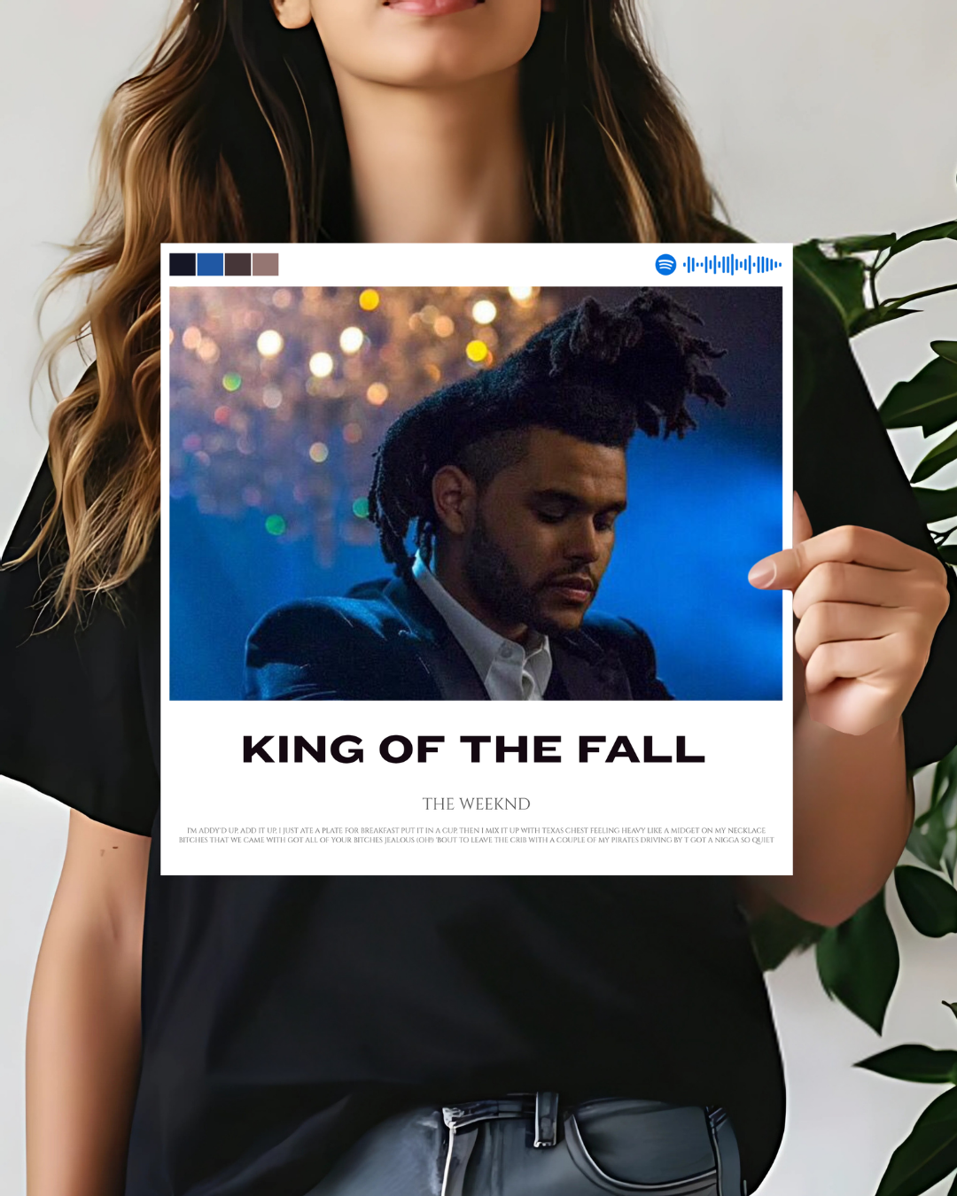 The Weeknd | King Of The Fall Music Cover Poster | Square Poster