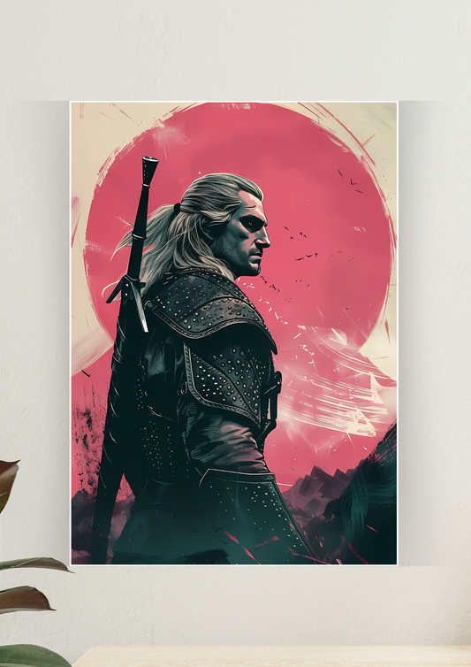 The Witcher Art Poster | Games Posters 