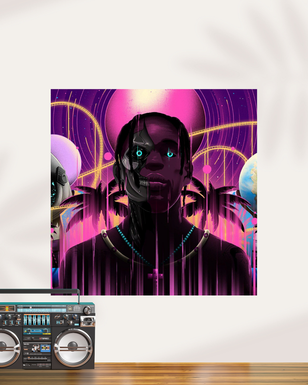 Travis Scott Astroworld Music Album Cover Poster #03 | Square Poster