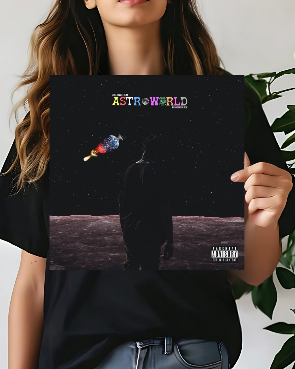 Travis Scott Astroworld Music Album Cover Poster #05 | Square Poster