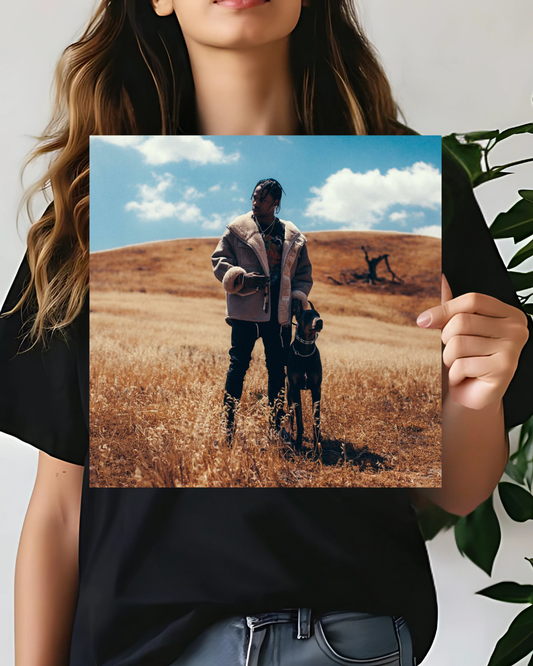 Travis Scott Music Album Cover Poster | Square Poster