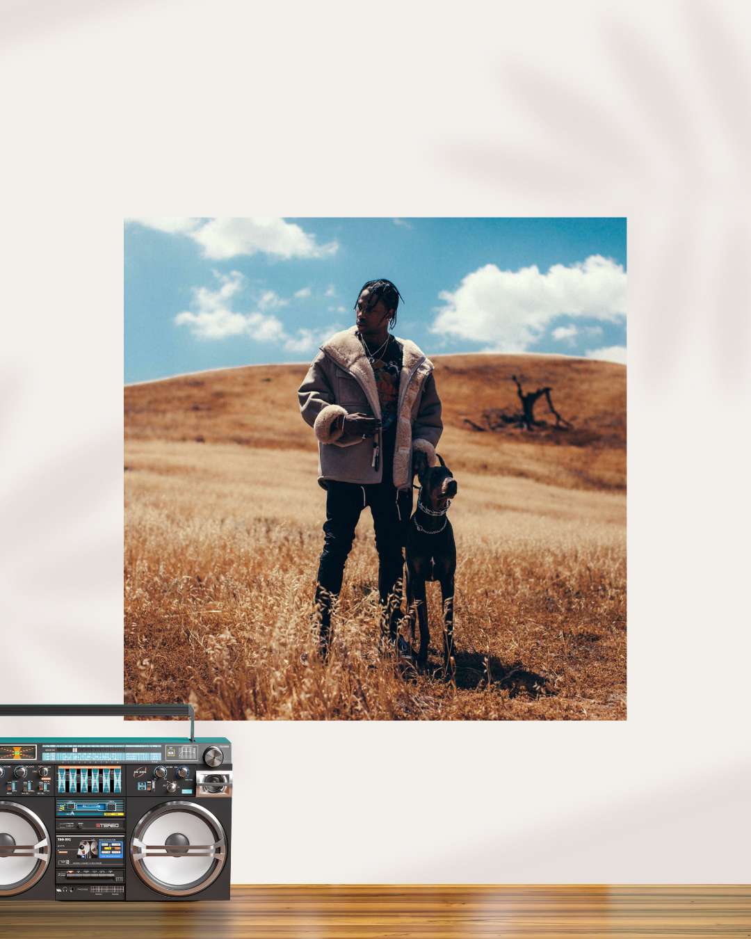 Travis Scott Music Album Cover Poster | Square Poster