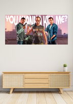 Trevor Philips Dialogue Poster | GTA VI | Split Design Poster 