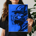 Virat Artwork Poster | Cricket Wall Poster